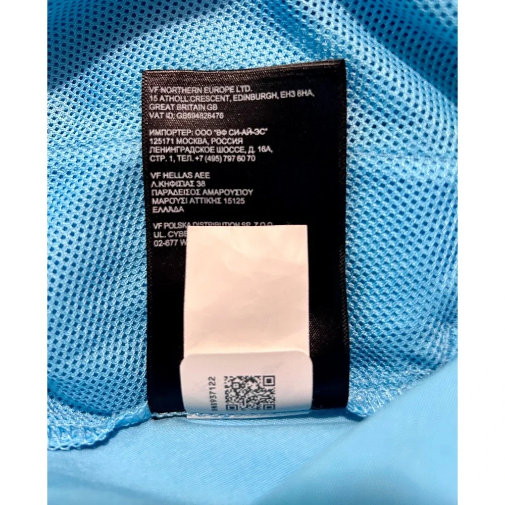 The North Face Mens Class V Water Shorts Blue Elastic Waist Inseam 5 Medium